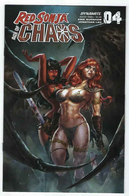 Red Sonja Age Of Chaos # 4 Quah Cover B NM Dynamite