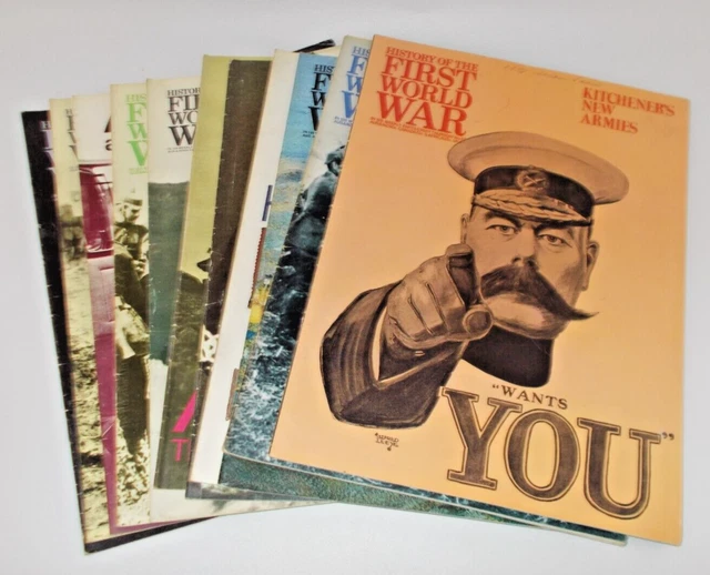 12 X HISTORY of the First World War Magazines Bundle £20.00 - PicClick UK