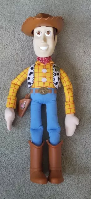 RARE Disney Pixar Toy Story Giant Woody 30” Plush Doll Great Pre-Loved Condition