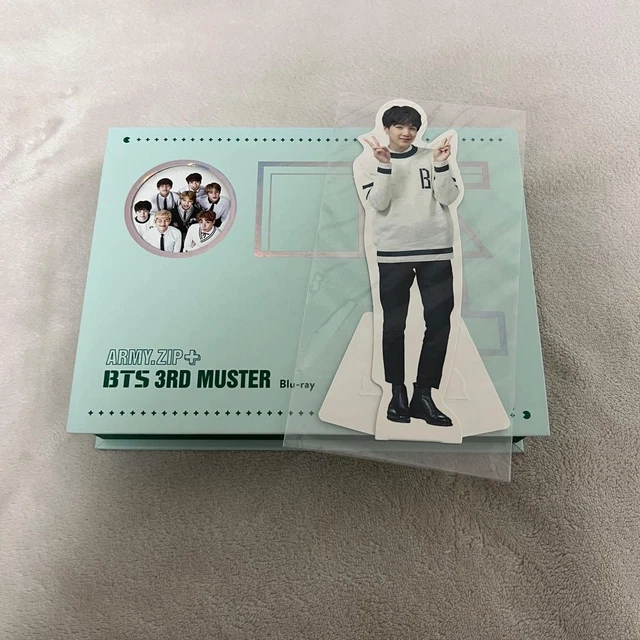 BTS 3RD MUSTER Army Zip Blu-ray Korean Ver Paper Stand Jungkook