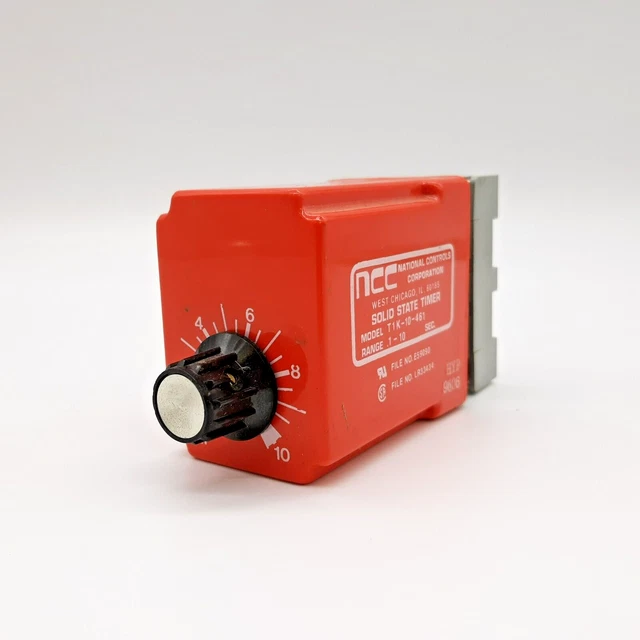 NCC T1K-10-461 Solid State Timer w/ SR2P-06 Socket