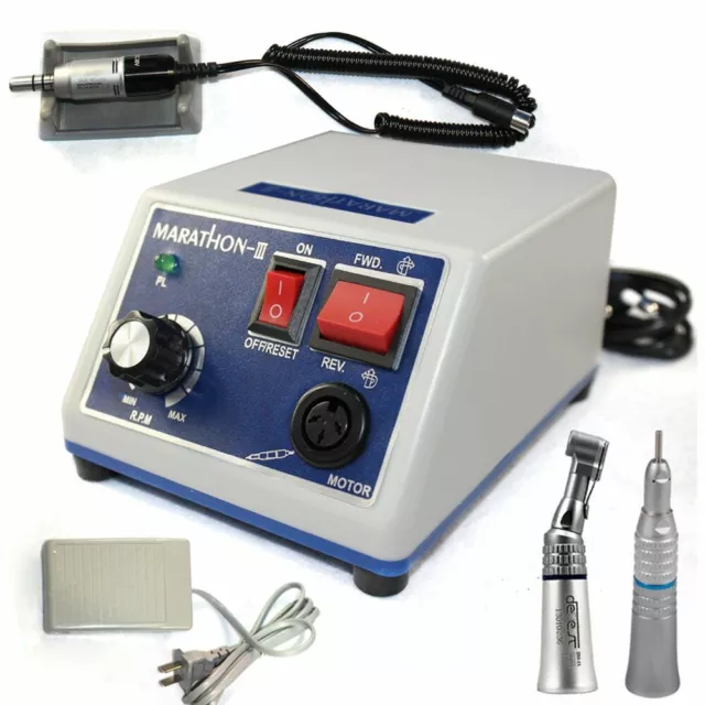 N3 Marathon Dental Lab Micromotor Drill Polisher Machine with 35K RPM Handpiece