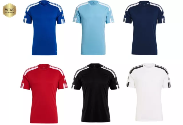 ADIDAS MEN S SQUADRA 21 Sports Shirt Football Short Sleeve Soccer Tee T Shirt 16.99 PicClick UK