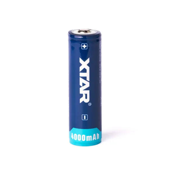 Xtar Batteria 21700 agli ioni di litio 4000mAh 3.6V - 3.7V protetta da PCB - Po