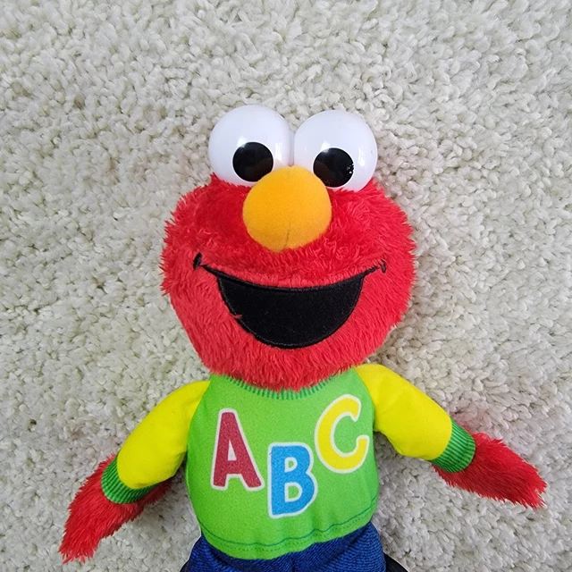 HASBRO SESAME STREET Singing Talking English & Spanish ABC’s Plush Elmo