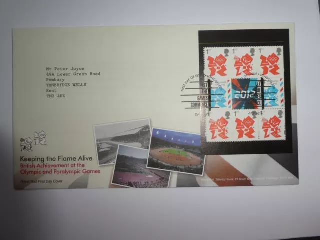 Keeping The Flame Alive 2012 (07) BP FDC