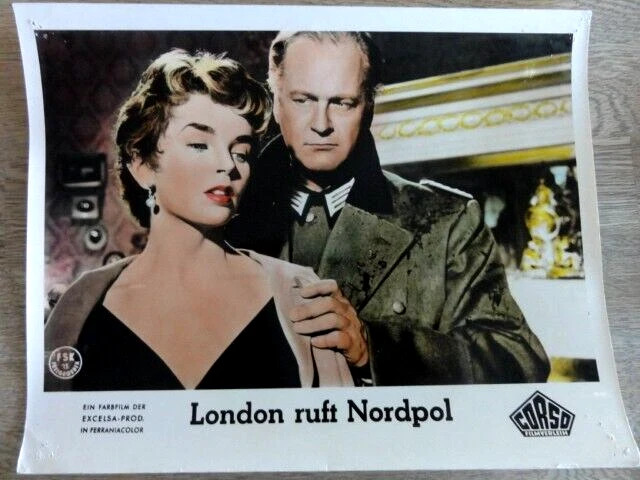 AUSHANGFOTO ** LONDON RUFT NORDPOL Curd Jürgens Dawn Addams £10.27