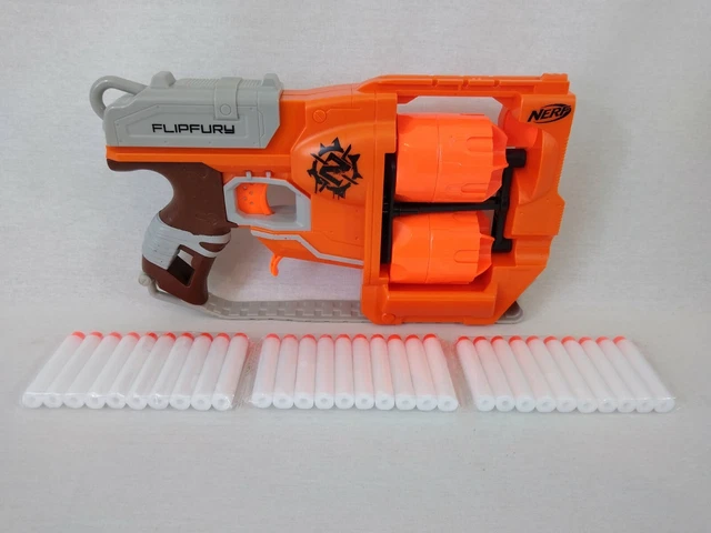 NERF Microshots Zombie Strike Flipfury Blaster