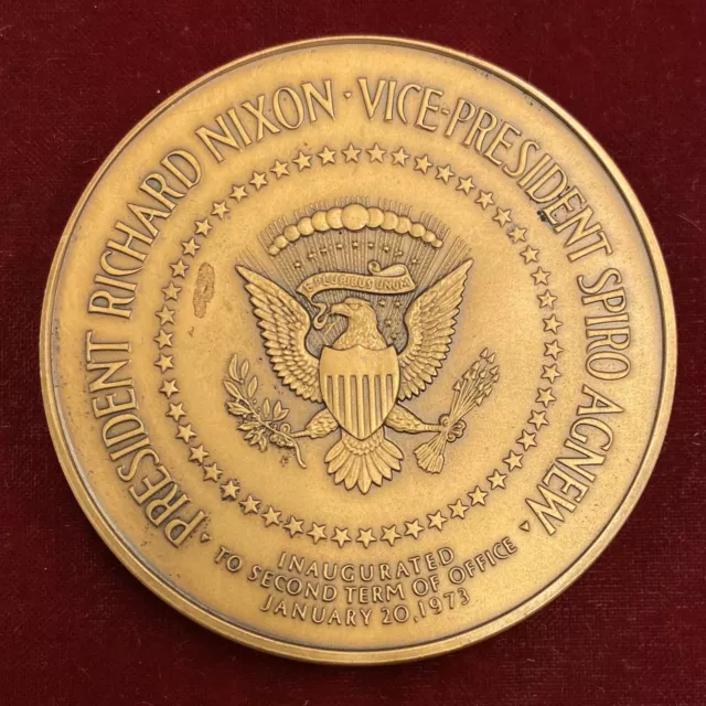 2854 - Medaglia "President Richard Nixon - Vice President Spiro Agnew"