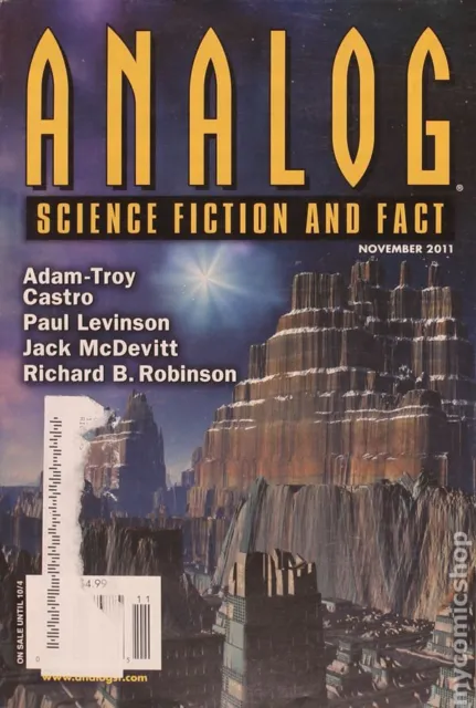 Analog Science Fiction/Science Fact Vol. 131 #11 VG 2011 Stock Image Low Grade