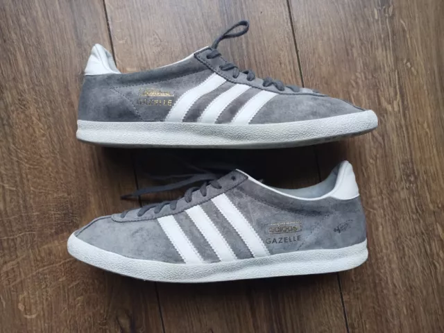 Adidas gazelle og uomo argento sale