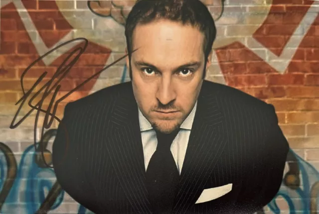 Derren Brown Hand Signed 6X4 Photo + Proof 12