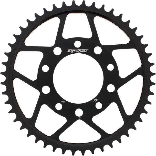 Supersprox Rear Steel Sprocket 48T Black RFE-1334-48-BLK