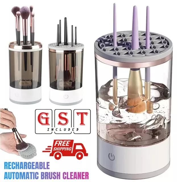 Automatic Brush Cleaner Electric Makeup Brush Cleaning Machine Fast Clean Dryer