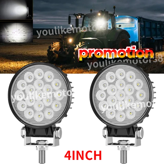 Faro E Maggiordomo Trattore Ford Grigio 12V 2N 9N 8N 600 800 NAA 310066F - Foto 8