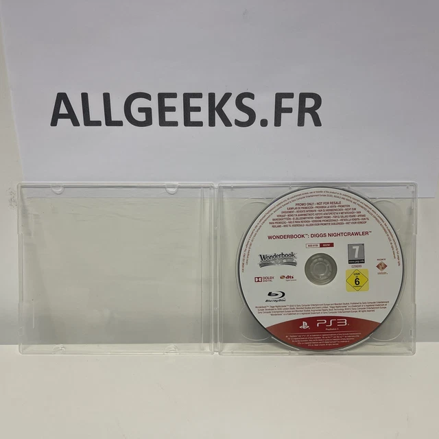Reprise jeux vidéo PlayStation 3 (PS3) Wonderbook Diggs Détective Privé Wonderbook PlayStation 3 (PS3