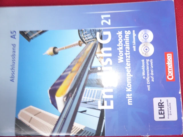 Cornelsen English G 21 A6 Workbook Lösungen picclick.de