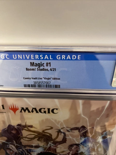 Magic 1 CGC 9.8 Comics Vault Live  Variant Yoon Cover 3