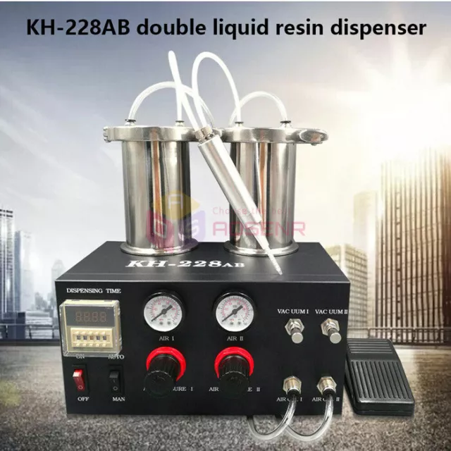 AB Distributore di miscelazione cupola Dispenser colla liquida per resina epossidica 220 V AB Distributore di miscelazione cupola Dispenser colla liquida per resina epossidica 220 V