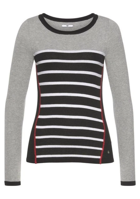 Malvin Poncho Damen Von AJC - Schwarz Rot Kariert Mit Fransen