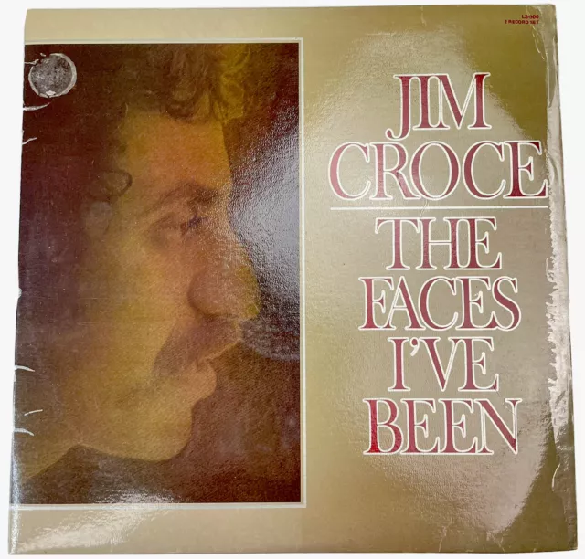 JIM CROCE THE Faces I've Been Vinyl Records 2x 12” 33 RPM LS-900 Lifesong 1975 $39.99 PicClick AU