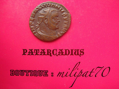 Aurelianus MAXIMIEN HERCULE R/ CONCORDIA MI-LITVM/ K Delta 