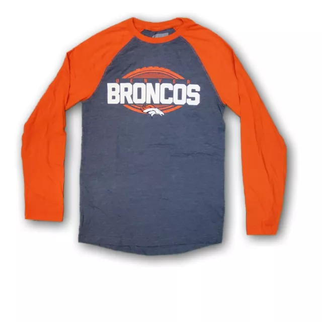 Denver Broncos NFL Majestic Adult Men's Team Color Long Sleeve T-Shirt