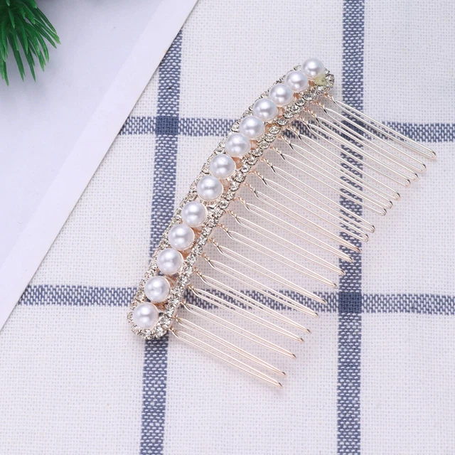 Hair Comb Bride Headpiece Rhinestone Combs Clips Crystal Accessories