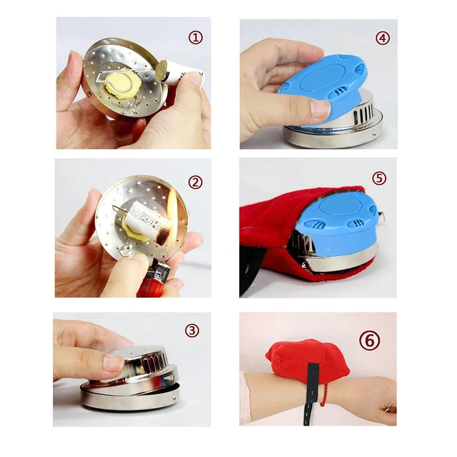Moxibustion Box Moxa Box Holder Moxa Stick Roll Burner Health Care FS1