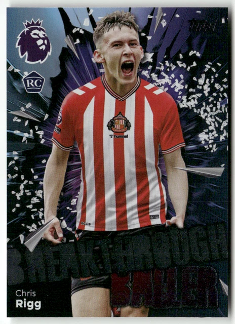 Chris Rigg Shop TOPPS PREMIER LEAGUE 2025-26 Calcio No 360 Chris Rigg Rookie ...