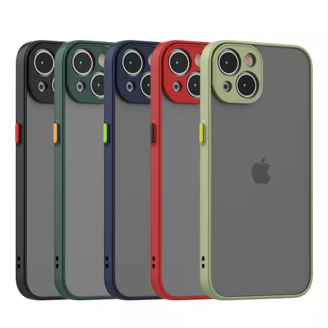 Hülle für Apple iPhone 13 / 14 / Pro / Max / Mini  / Plus Schutzhülle Matt Case