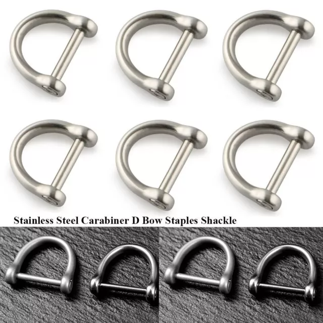 High Quality Solid Carabiner 9mm/13mm/17mm/21mm Keychain Hook  Ourdoor tool