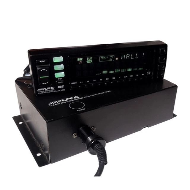 ALPINE 3341 アルパイン イコライザー EQ equalizer アップコンバート