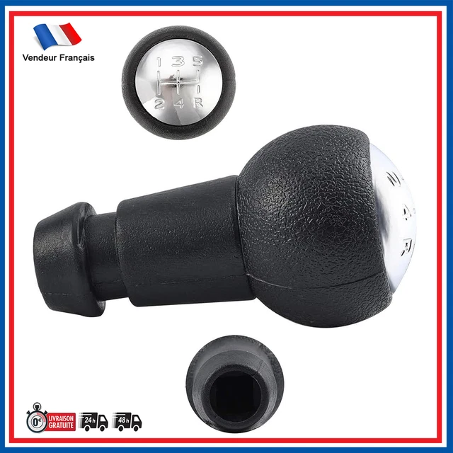Pommeau Levier De Vitesse Noir Pour Citroën C1 C2 C3 C4 Picasso Xsara Saxo Berlingo