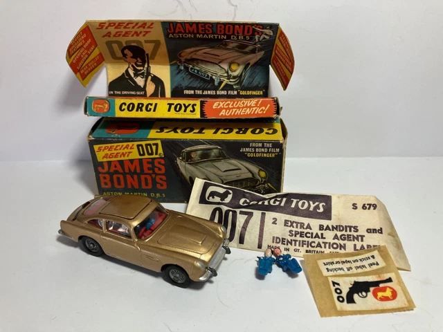 Corgi Toys 261 - Aston Martin DB5 James Bond - Miniature De Collection