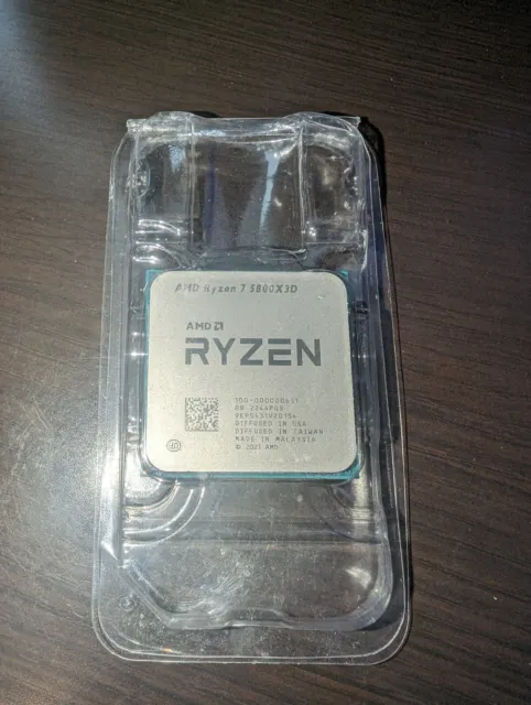 AMD RYZEN 7 5800X3D Processor (3.4GHz, 8 Cores, AM4) - 100-100000651WOF ...