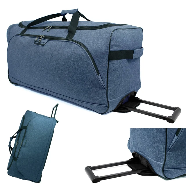 Borderline 30" Large Wheeled Holdall Bag Suitcases with Wheels 96 Litre Luggage