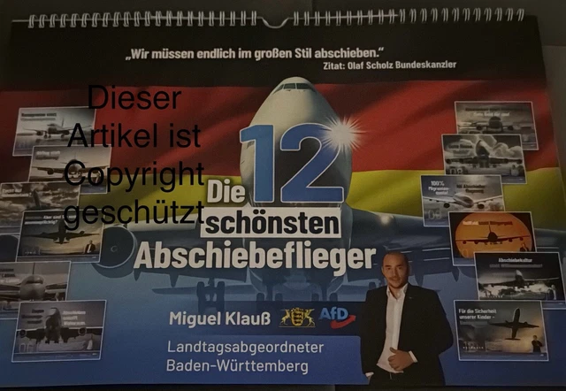 AFD ABSCHIEBEKALENDER 2025 EUR 40,00 - PicClick DE