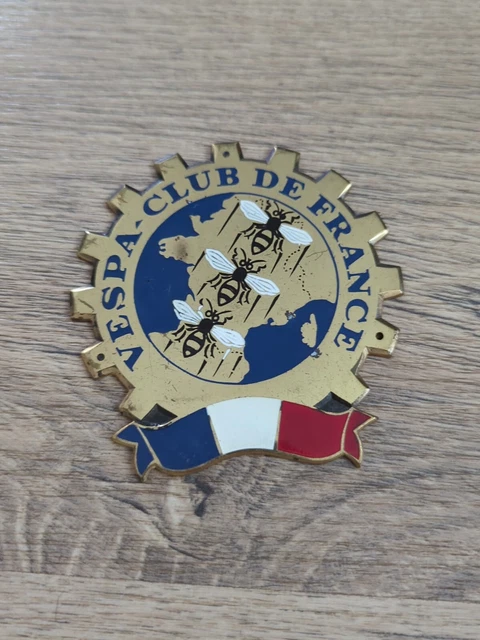 Insigne émaillé Velo-Club Sainte Cécile, Badge Cyclisme Ancien, France