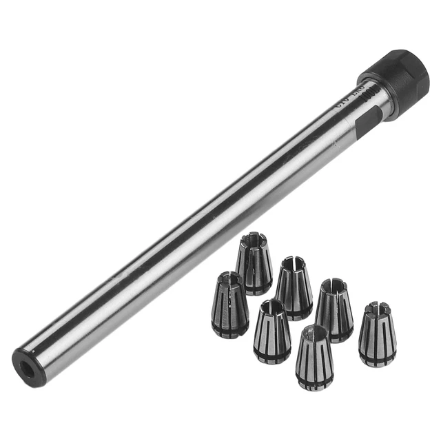 Collet Chuck CNC Milling Shank Steel Straight 100mm 2MM To 5MM Aluminum