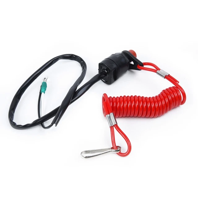 Cable Interruptor De Control Universal De 65 Pulgadas Para Cortacésped Manual, Disponible En Rojo O Negro