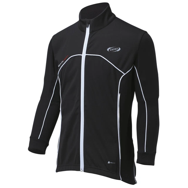 BBB EasyShield Fleece Thermal Lightweight Road Commute Winter Cycle Jacket Black
