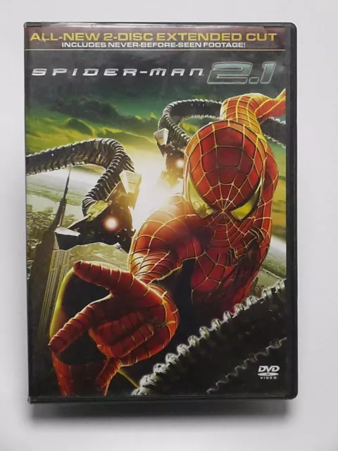 SPIDER-MAN 2.1 (DVD, 2007, 2-Disc Set, Extended Cut Widescreen) *New &  Sealed* $24.99 - PicClick