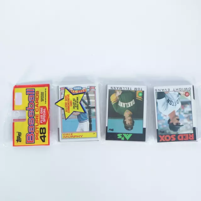 1986 Topps Baseball Unopened Rack  Pack 48 Cards