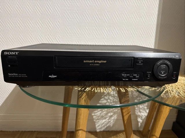 MAGNÉTOSCOPE VHS SONY SLVSX70 NTSC NICAM 6 TETES PAL SECAM