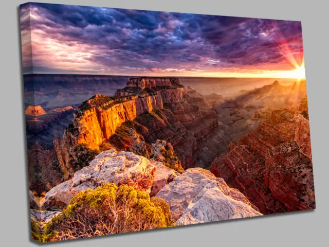 Grand Canyon national park Canvas Wall Art Picture Print