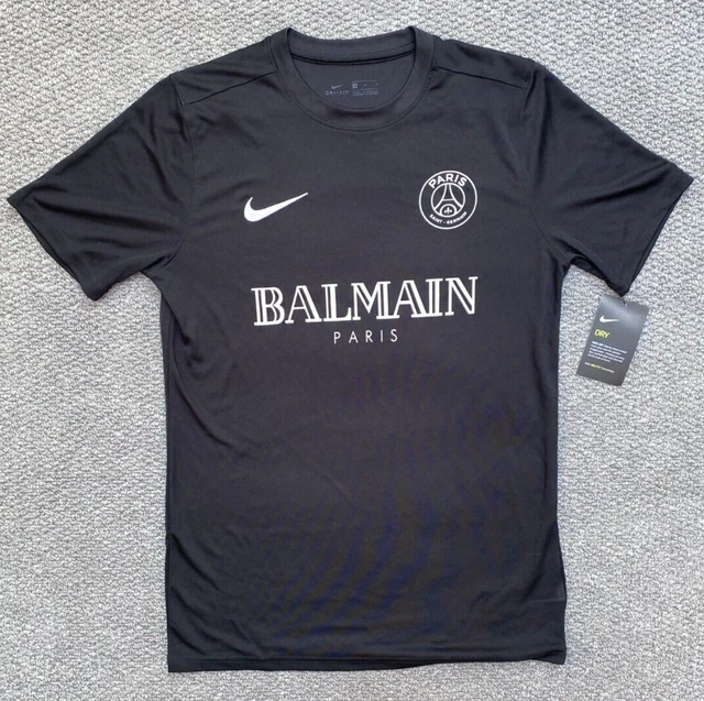 black psg balmain top