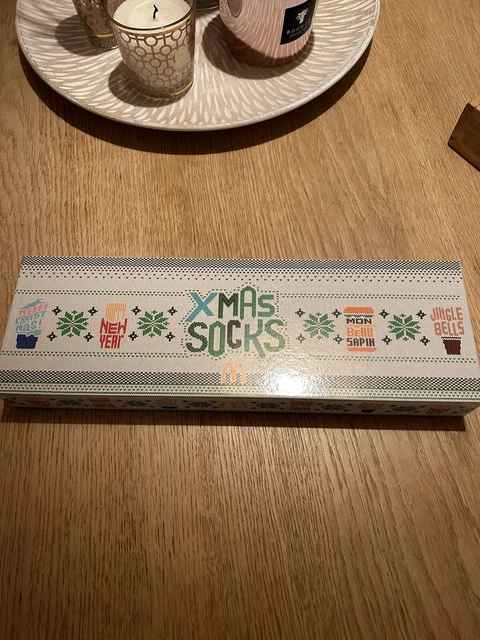 Chaussettes Mcdo Noel 2025 Les Chaussettes Mcdo à 1 € Pour Un Menu Best-of Acheté 25 COFFRET CHAUSSETTES MCDO Édition 2023 Coffret Édition Limitée EUR 35,00