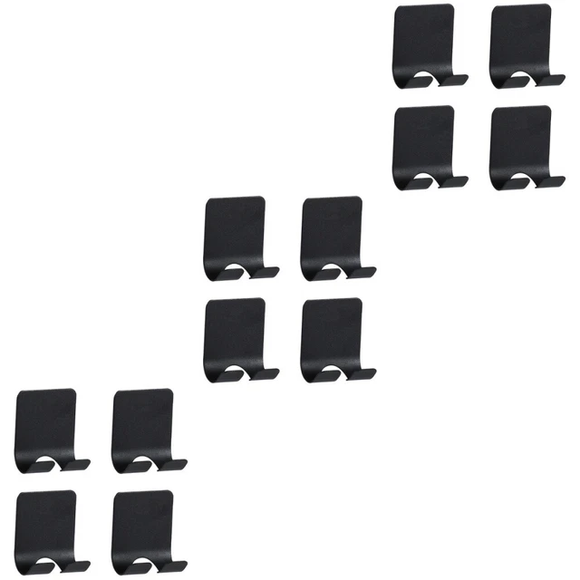 12 piezas Colgador Cuchilla de afeitar Autoadhesivo Plug-Rack Estante Soporte Estante
