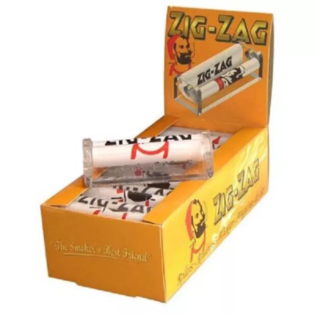 Box of 12 Zig Zag hand Cigarette Tobacco Rolling Machine Zigzag Roller AU